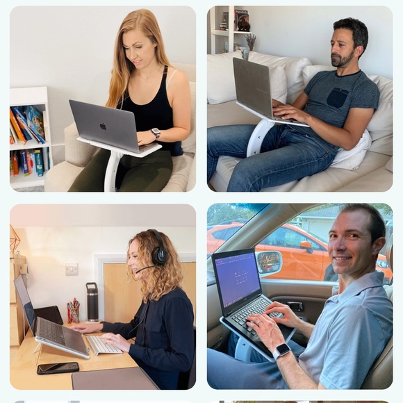 NWT GENION  Everywhere Lap Desk With Blue Light Glasses & Clip On Lamp - Picture 14 of 15